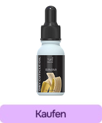 Trockenes Nagelhautöl TUFI profi PREMIUM Banane